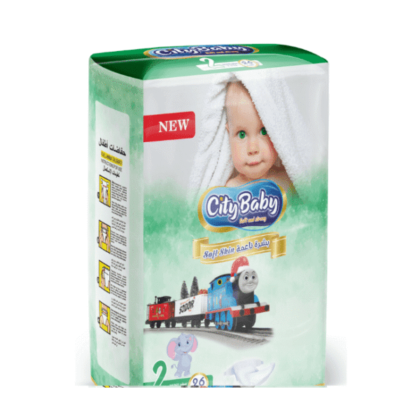 CİTY BABY Bebek Bezi Numara 2