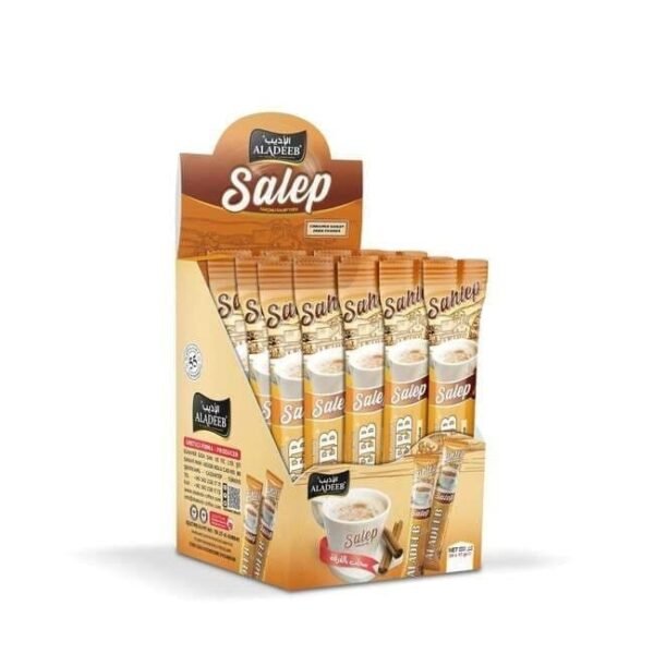 ALADEEB Tarçınlı Salep İçecek Tozu 24x17g